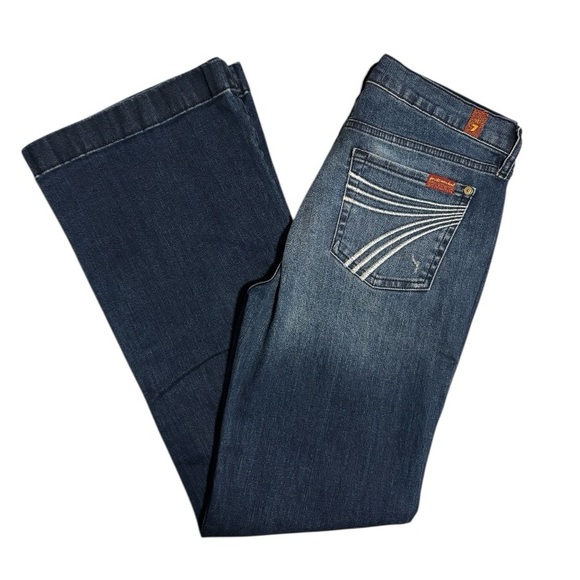 7 For All Mankind Tailorless Dojo Jeans - Picture 3 of 5